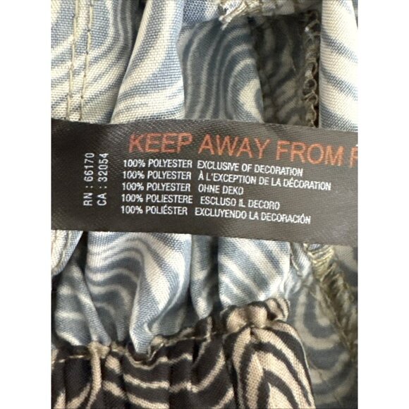 Free People FP Movement Women's S Spring Trekker Cargo Pants Black Olive Swirl - Picture 14 of 16